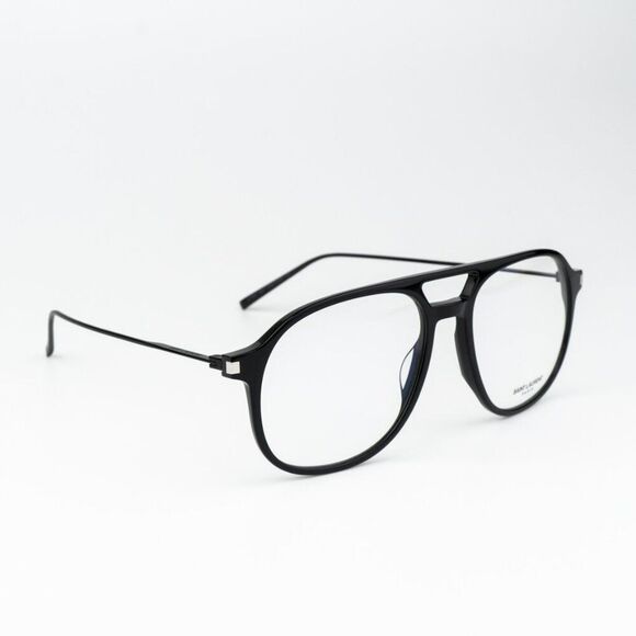 NEW Saint Laurent SL626 001 Black Aviator Unisex Eyeglasses main image 10